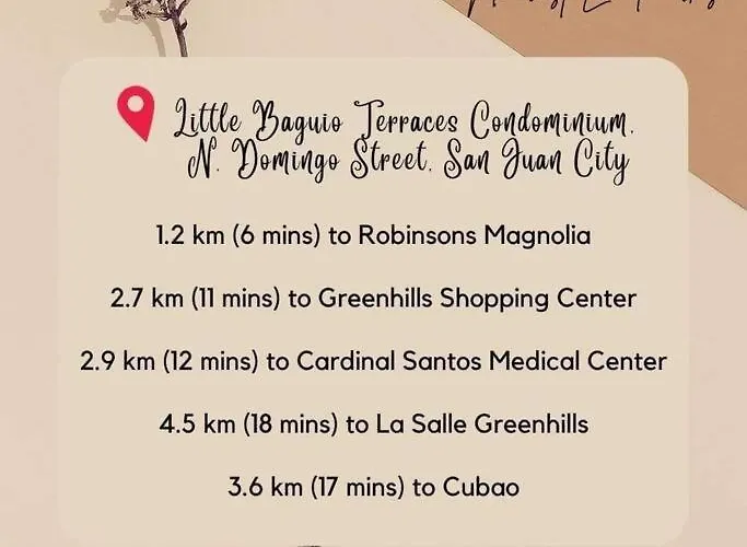 Spacious 3br At Little Baguio Terraces San Juan Apartment *